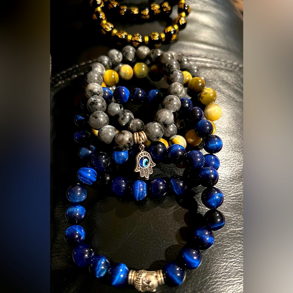 Healing Stone Crystal Bracelets